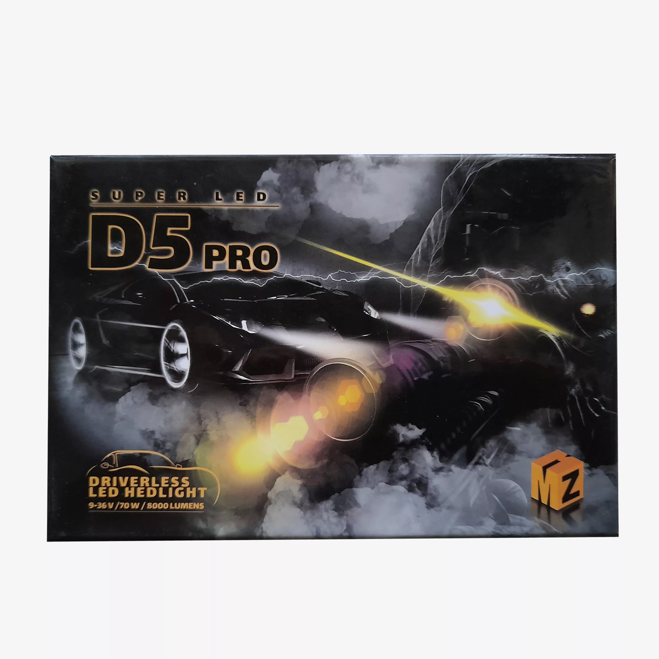 هدلایت ام زد ام مدل d5pro-h1 بسته دو عددی