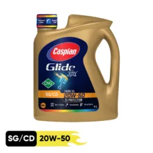 روغن موتور خودرو دوگانه سوز کاسپین مدل SG/CD 20W50 CNG حجم 4 لیتر