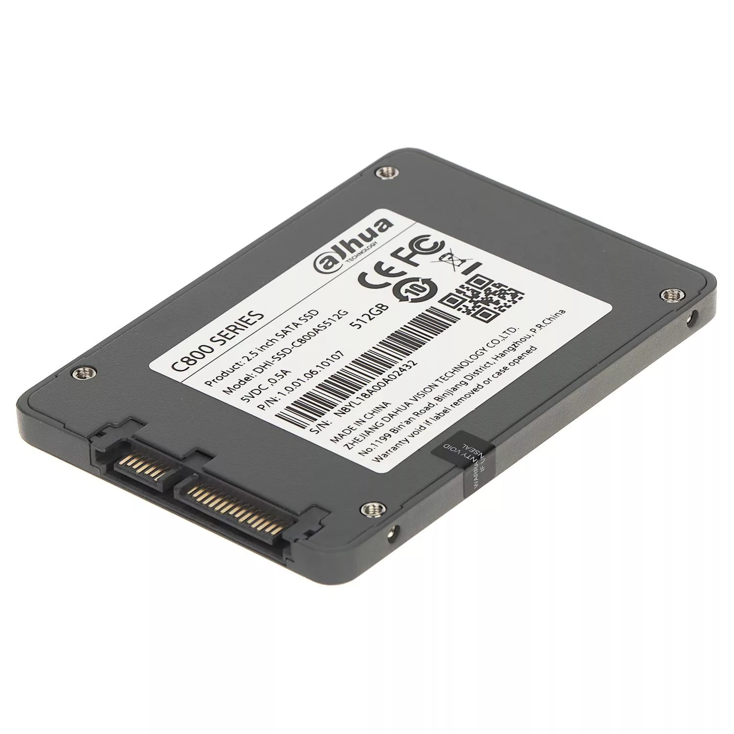 اس اس دی اینترنال داهوا مدل DHI-SSD-C800AS512G ظرفیت 512 گیگابایت