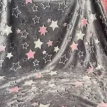 پتو مسافرتی 1 نفر مدل ستاره رنگین سایز 150x200 سانتی‌متر