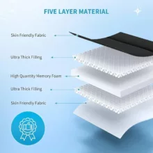 تشک مهمان ماتیسا مدل MTGS4B دونفره سایز 200×140 سانتی متر