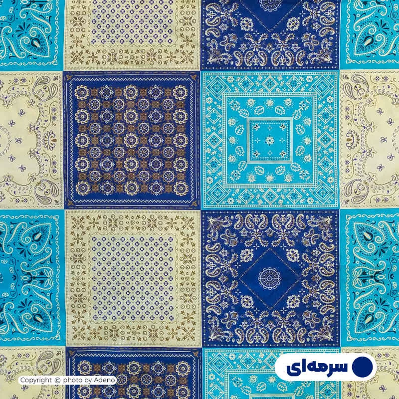 ملحفه تشک مهمان آدنو مدل روژان کد CH107 سایز 90x190 سانتی متر