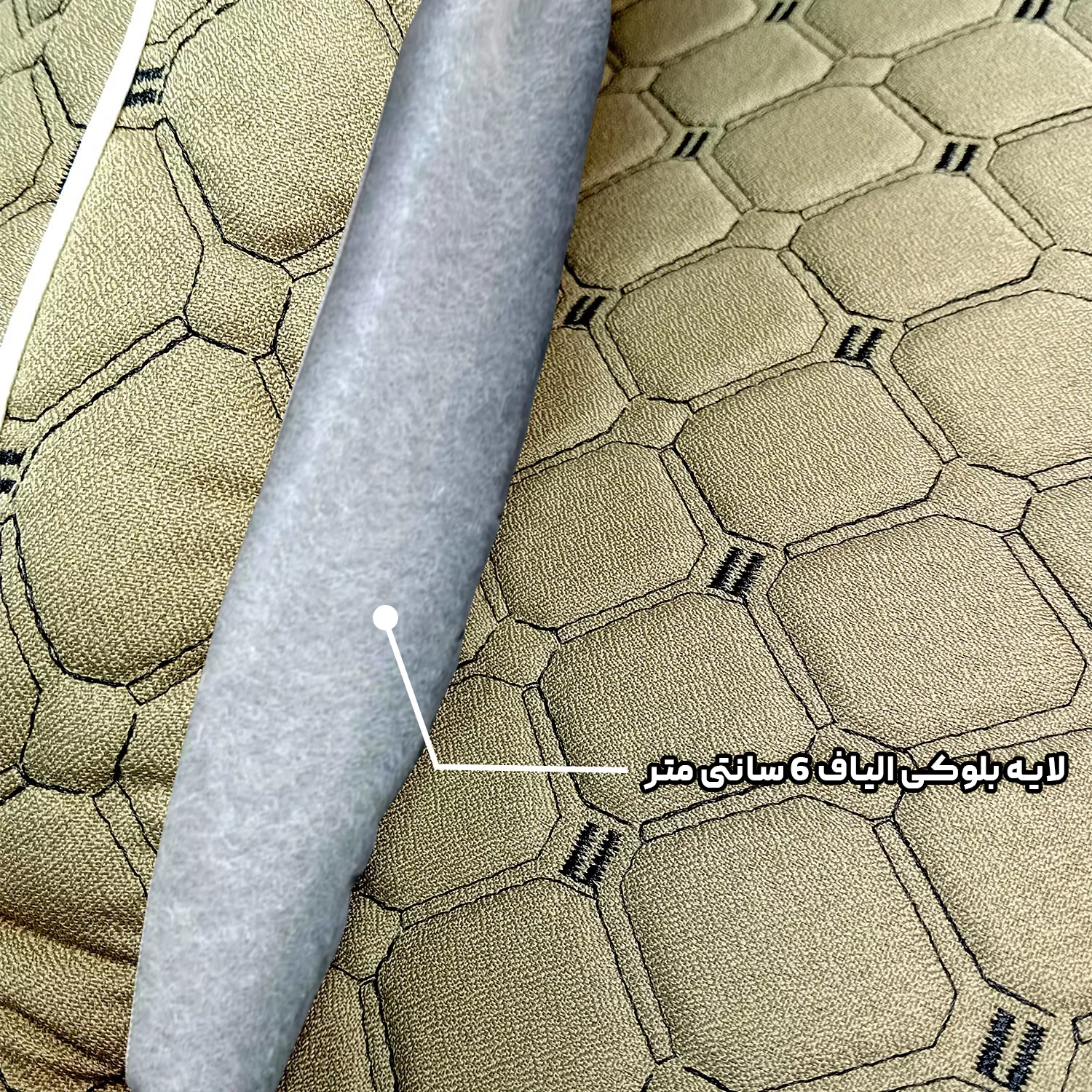 تشک مهمان یاپراک مدل سلین یکنفره سایز 180×80 سانتی متر
