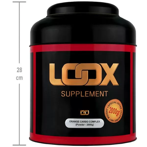 پودر کربو کمپلکس با طعم پرتقال لوکس - 2000 گرم