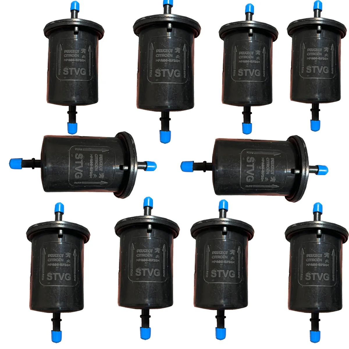 فیلتر بنزین مدل STV مناسب برای پراید بسته ده عددی