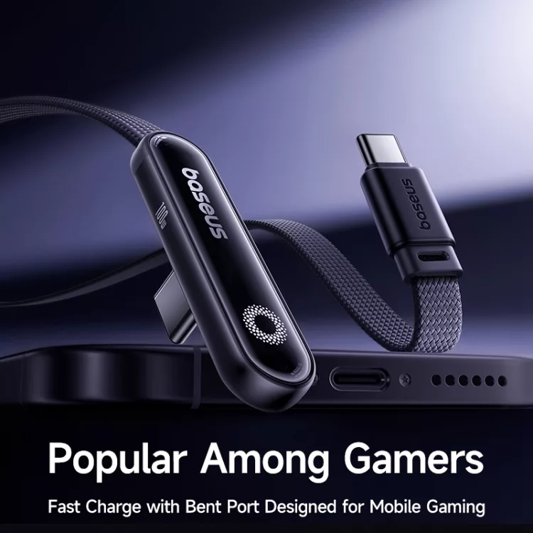 کابل USB-C بیسوس مدل MVP3 GAMING 100W طول 1 متر