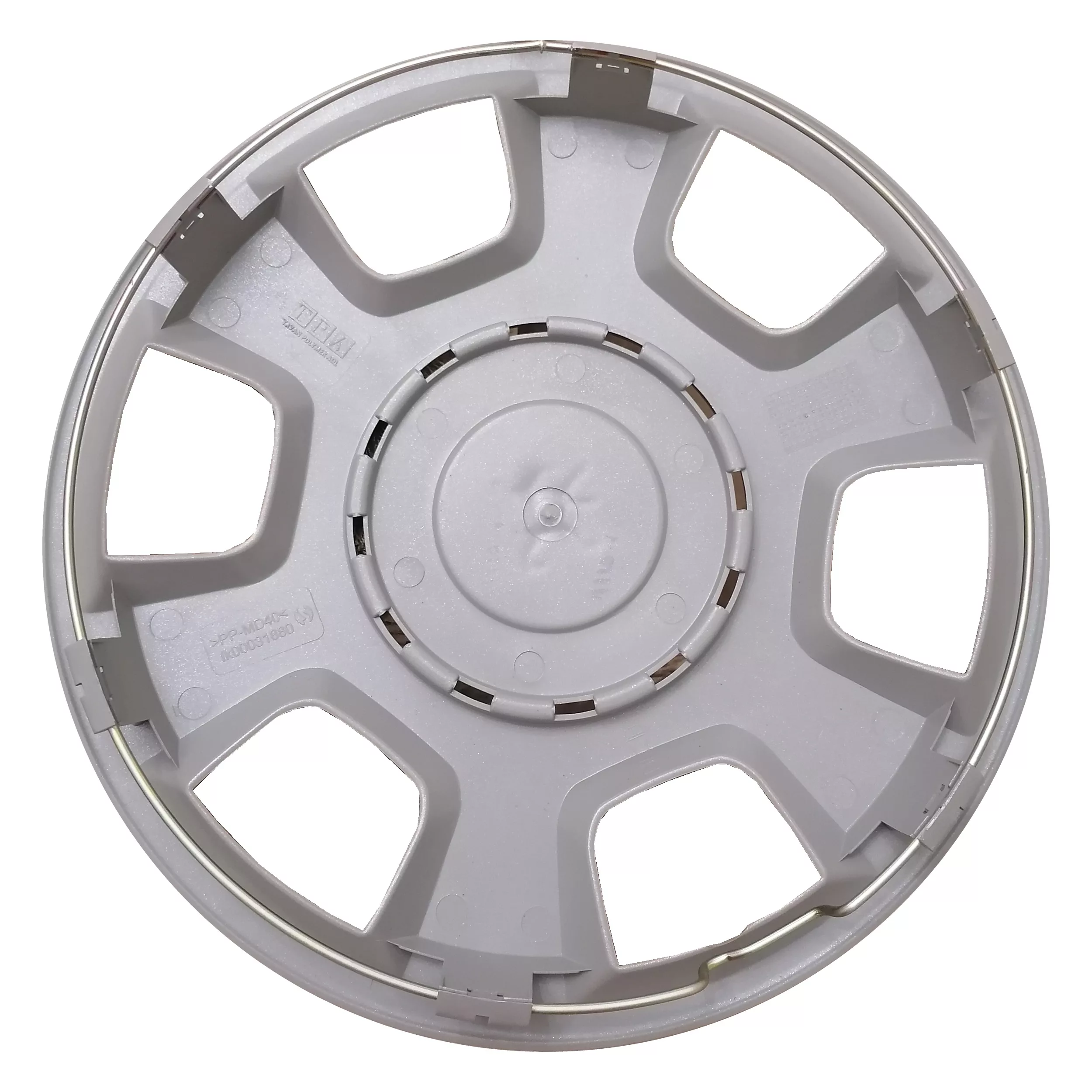 قالپاق چرخ تی پی ای مدل TPP سایز 14 اینچ مناسب برای پژو پارس بسته 4 عددی