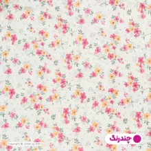 ملحفه فیلور آدنو مدل گلی کد FI39 یک نفره سایز 120x200 سانتی‌متر