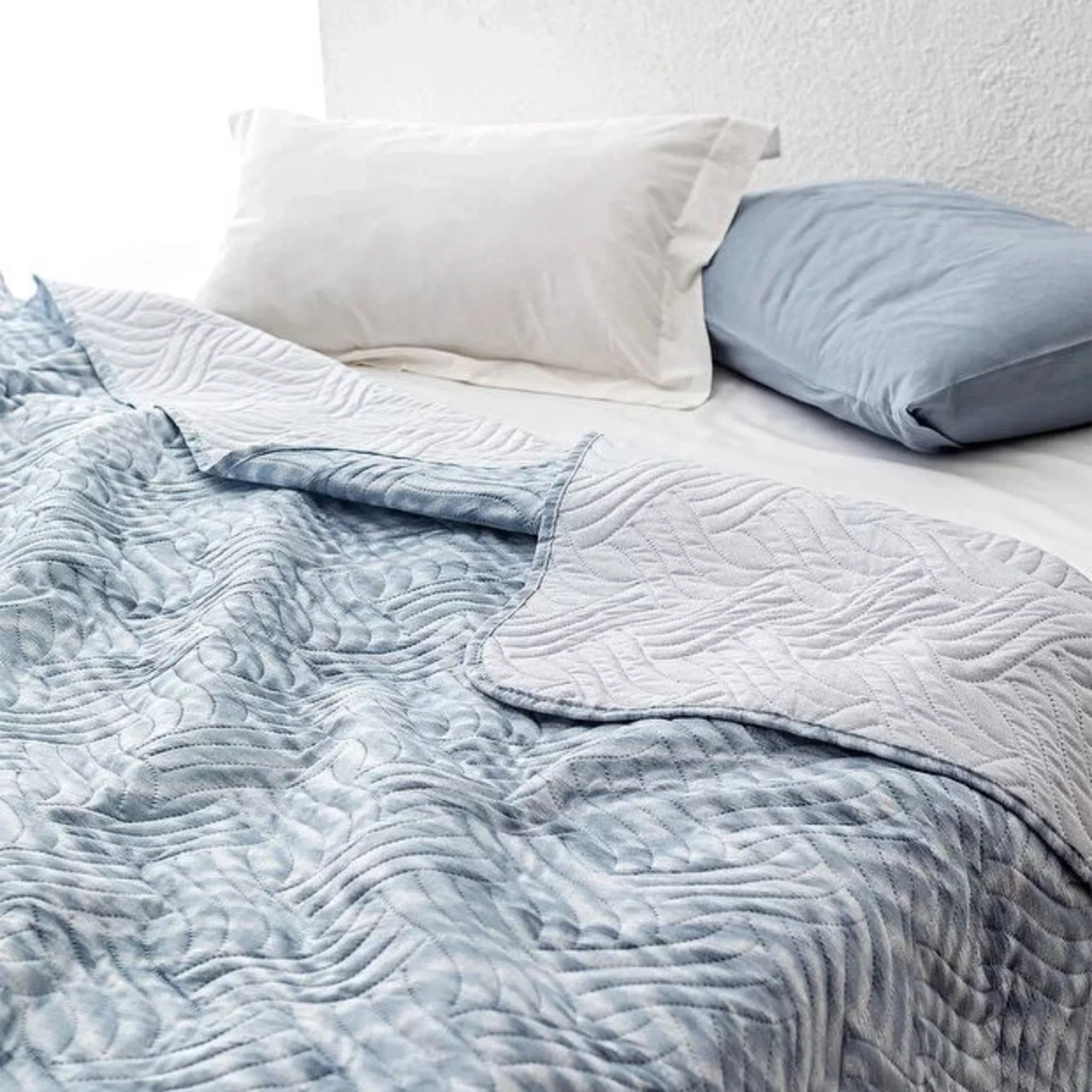 روتختی دو نفره مادام کوکو مدل Darsia King Mavi سایز 260x240 سانتیمتر