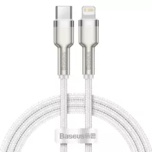 کابل تبدیل USB-C به لایتنینگ بیسوس مدل CATLJK-A02 Zinc Alloy PD20W طول 1 متر