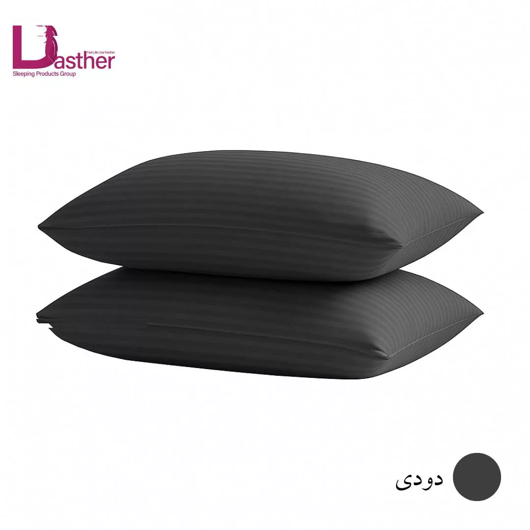 رو بالشی دستر مدل هتلی سایز 70*50 سانتی متر بسته دو عددی