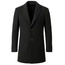 پالتو بلند مردانه فرایین مدل یقه انگلیسی