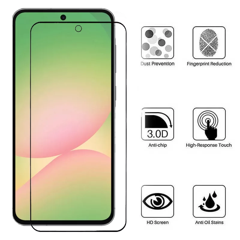 محافظ صفحه نمایش بوف مدل 5D مناسب برای گوشی موبایل سامسونگ Galaxy A56/A36/S24 FE