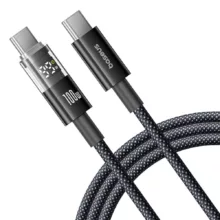 کابل تبدیل USB-C بیسوس مدل Display 2 Fast Charging طول 2 متر