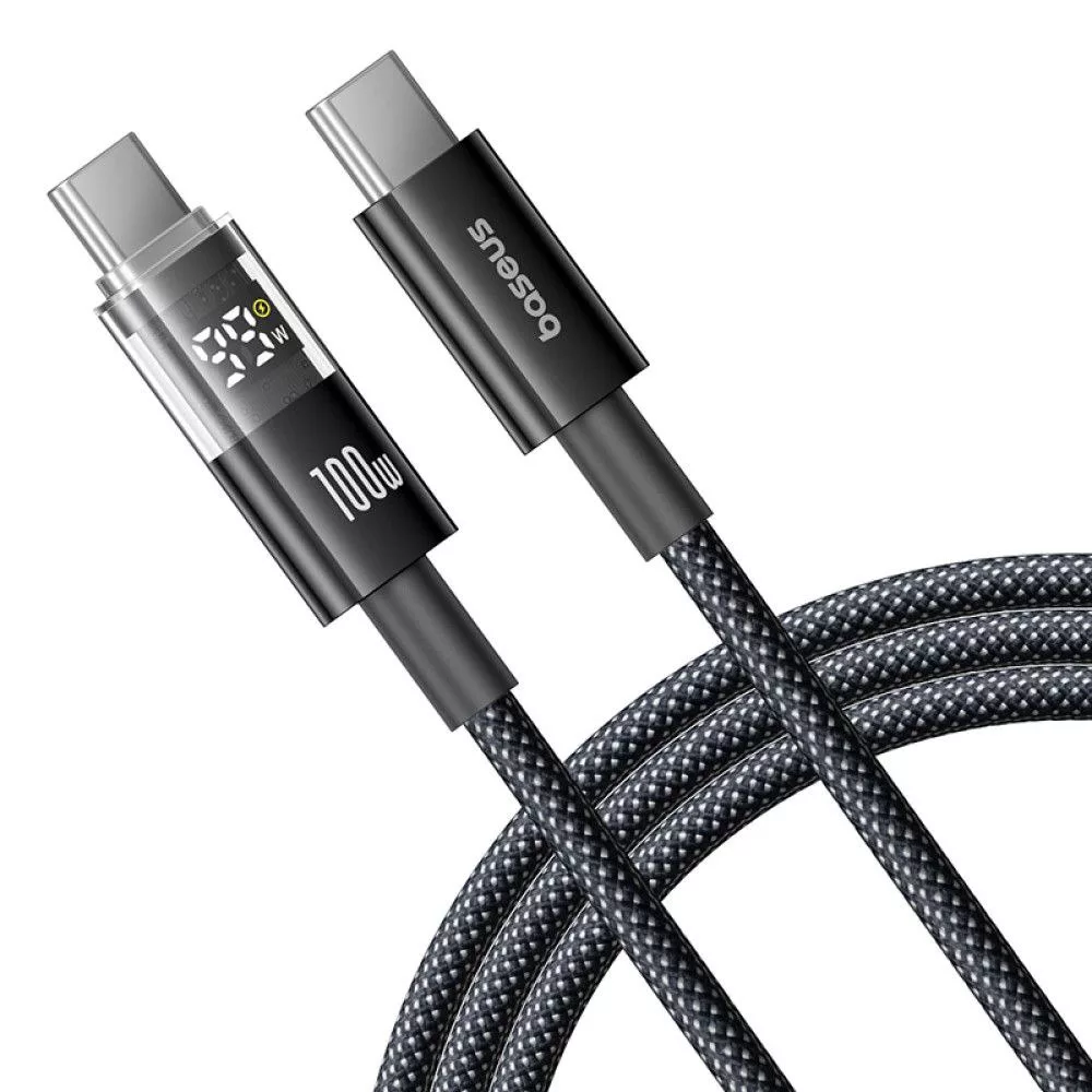کابل تبدیل USB-C بیسوس مدل Display 2 Fast Charging طول 2 متر