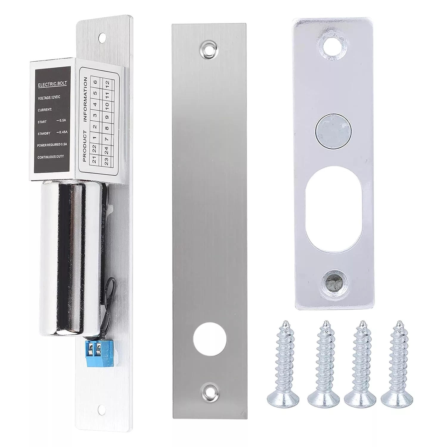 قفل برقی اتوماتیک مدل بولت شفتی دوسیم 12vdc