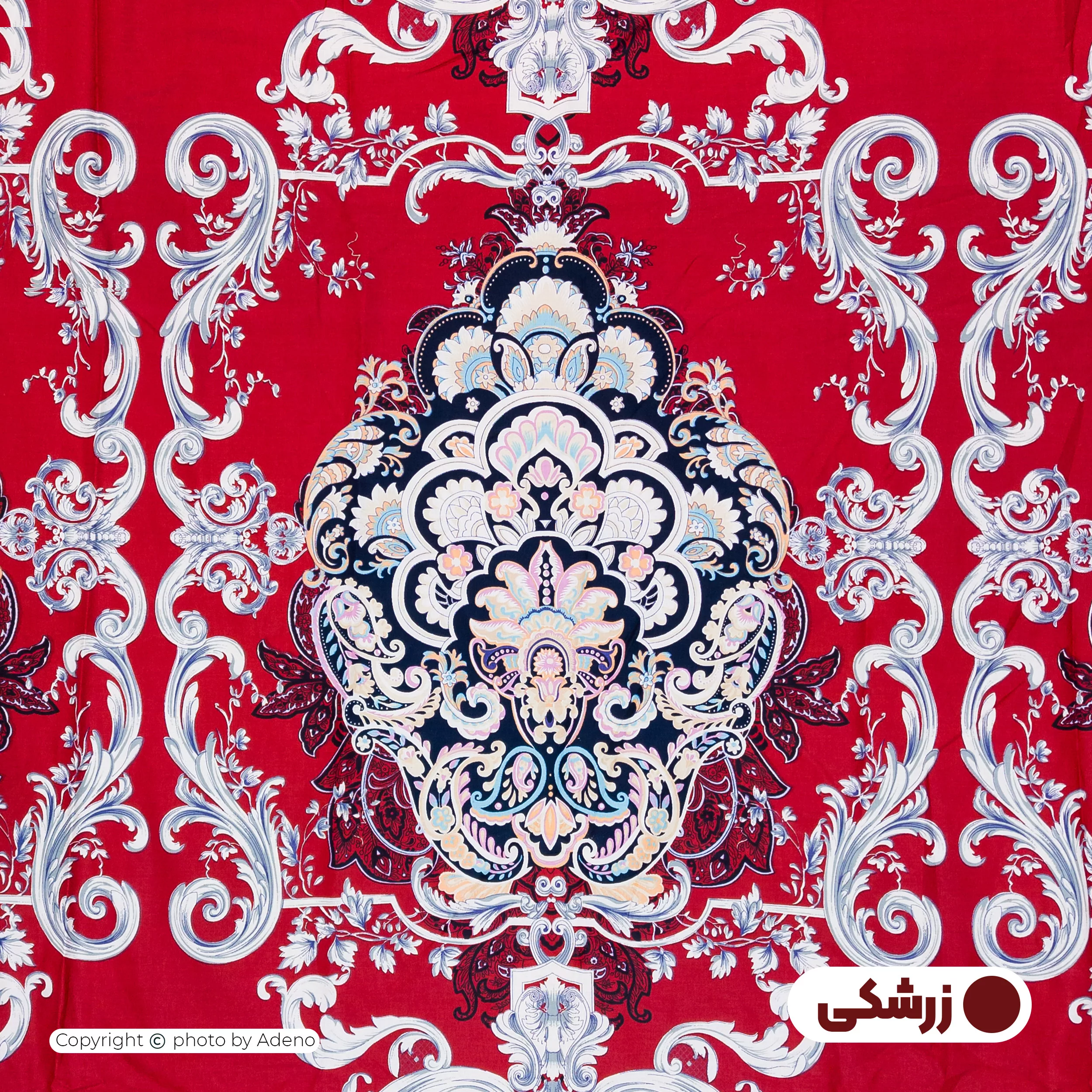 روکش لحاف پنبه آدنو مدل آریا کد FI43 دو نفره سایز 240x220 سانتیمتر