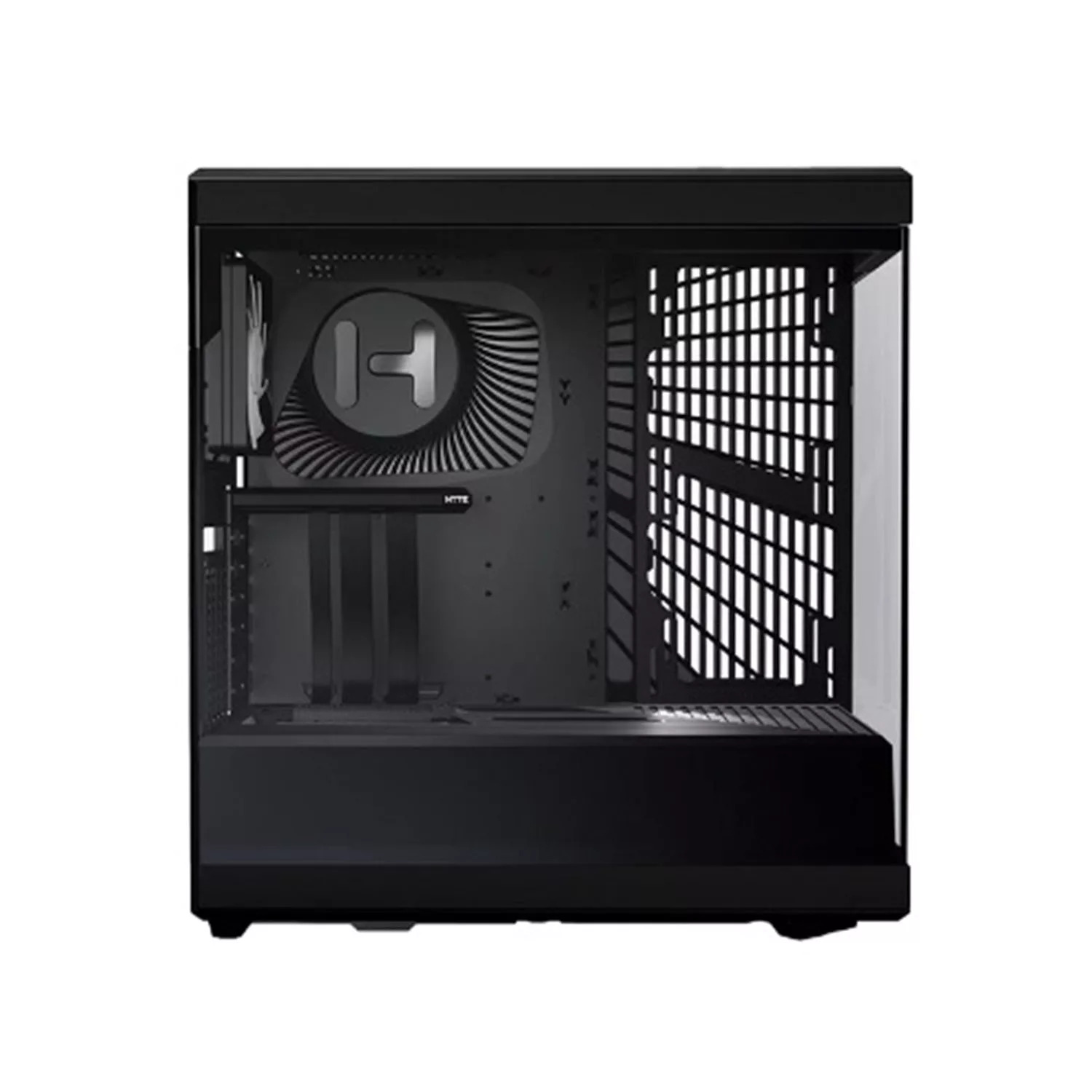 کیس کامپیوتر هایت مدل Y40 Pitch Black