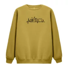 سویشرت زنانه مدل دوچرخه کد ۴