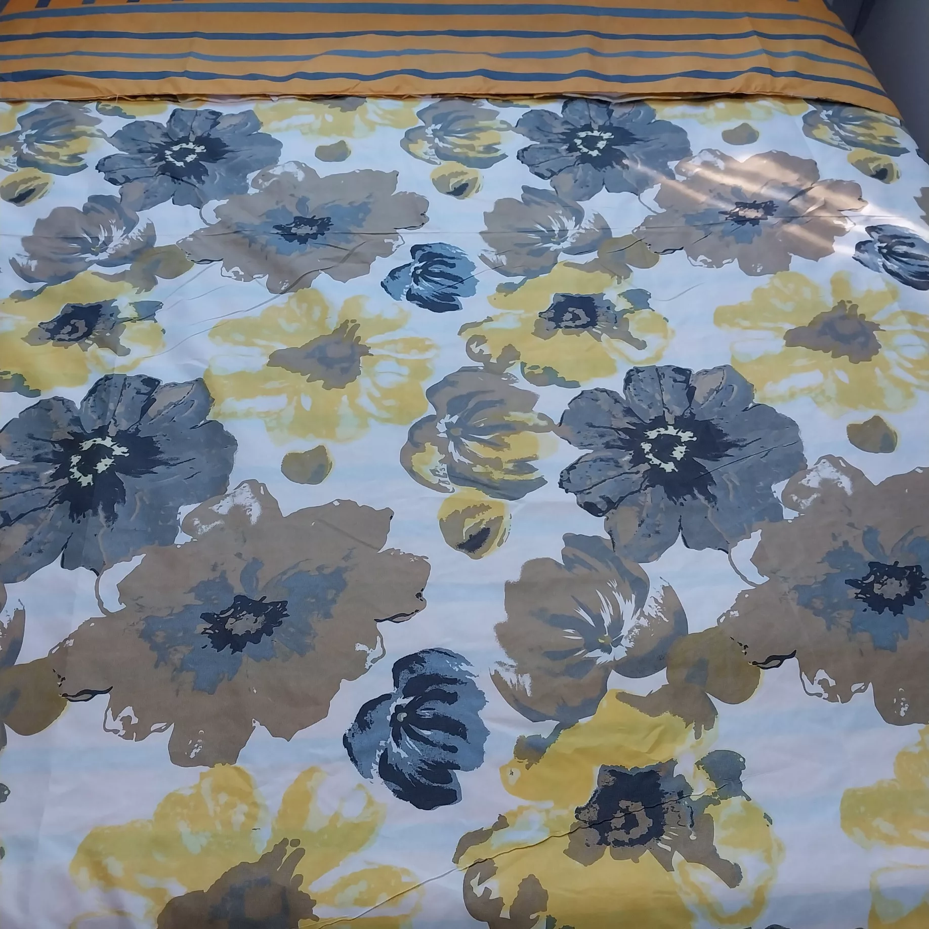 روکش لحاف مدل niki11 آبرنگی یکنفره سایز 220×160 سانتی متر