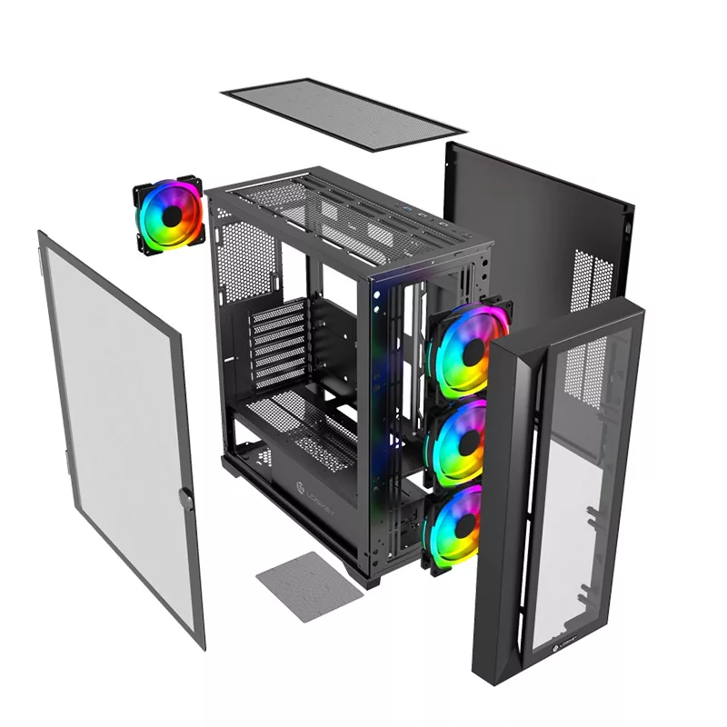 کیس کامپیوتر لاجی کی مدل LK-C474B