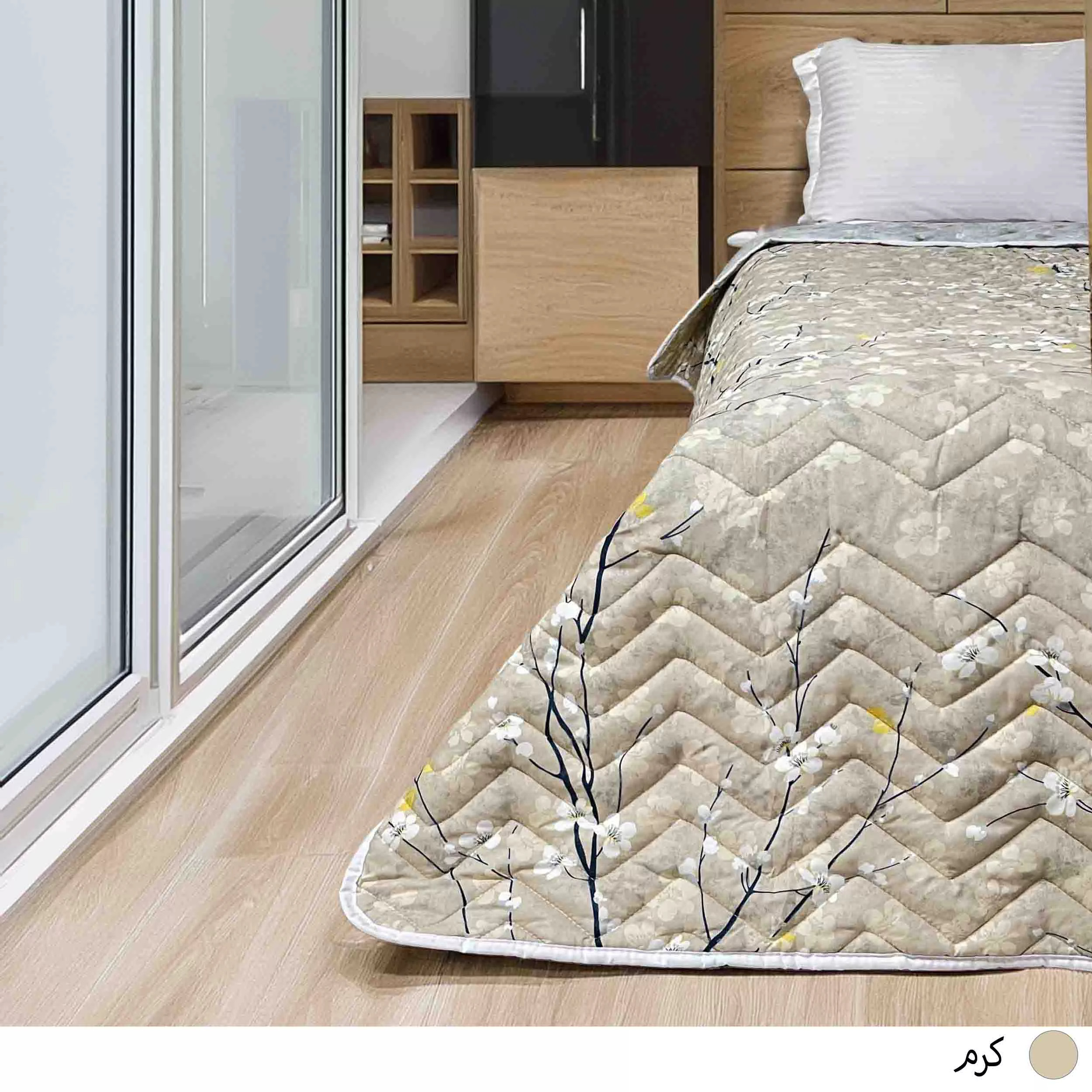 روتختی یک نفره مانیکاهوم مدل چیچک پلاس سایز 220x150 سانتیمتر