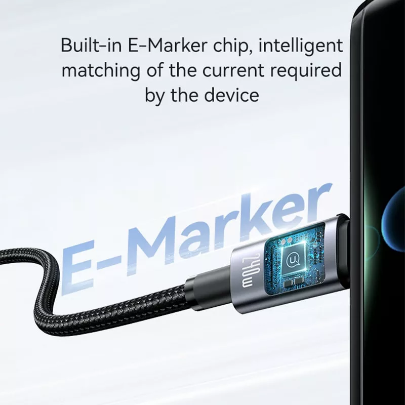 کابل تبدیل usb / usb-c به usb-c / micro usb / لایتنینگ یوسمز مدل sj738 طول 2 متر