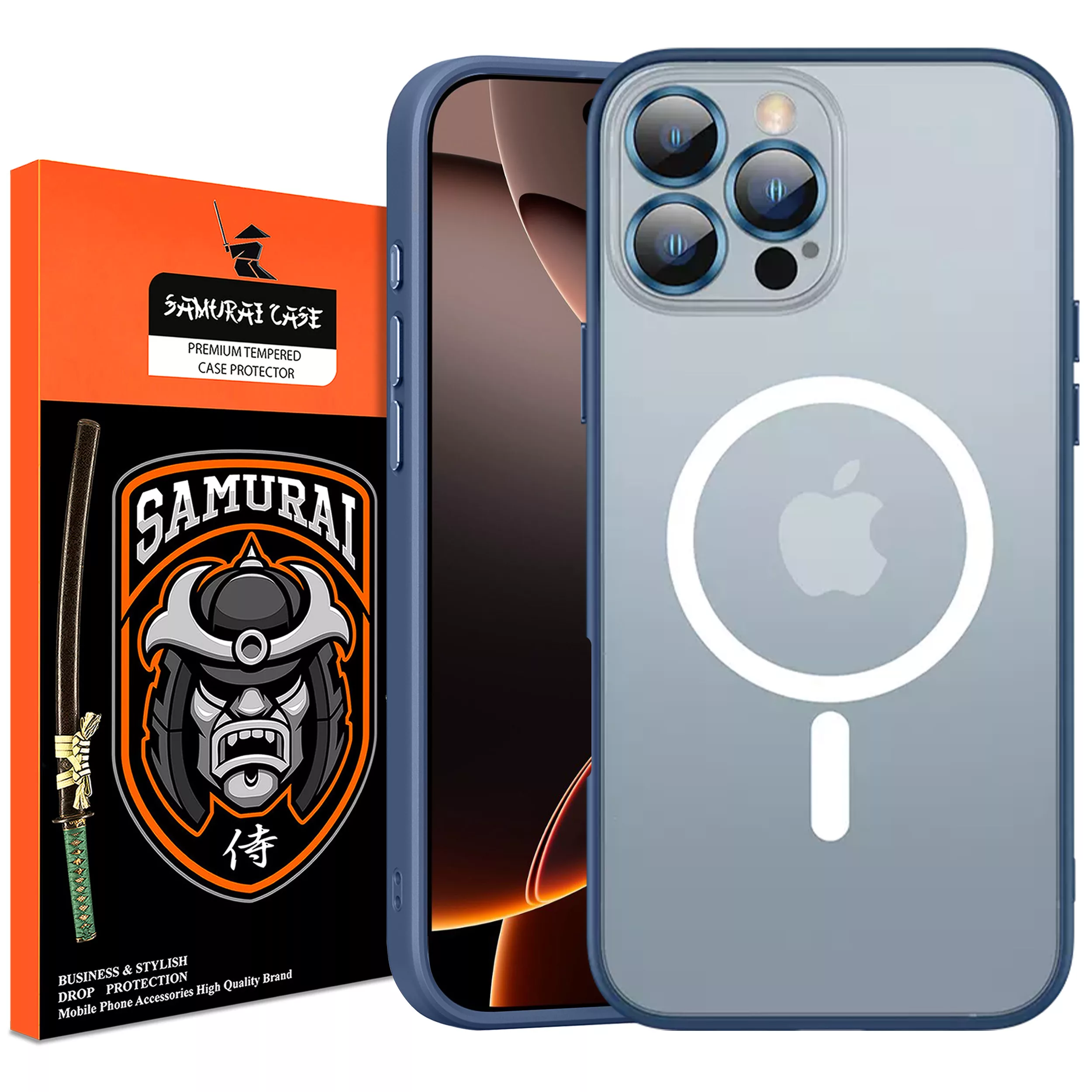 کاور سامورایی مدل Raiden مناسب برای گوشی موبایل اپل iPhone 16 Pro Max