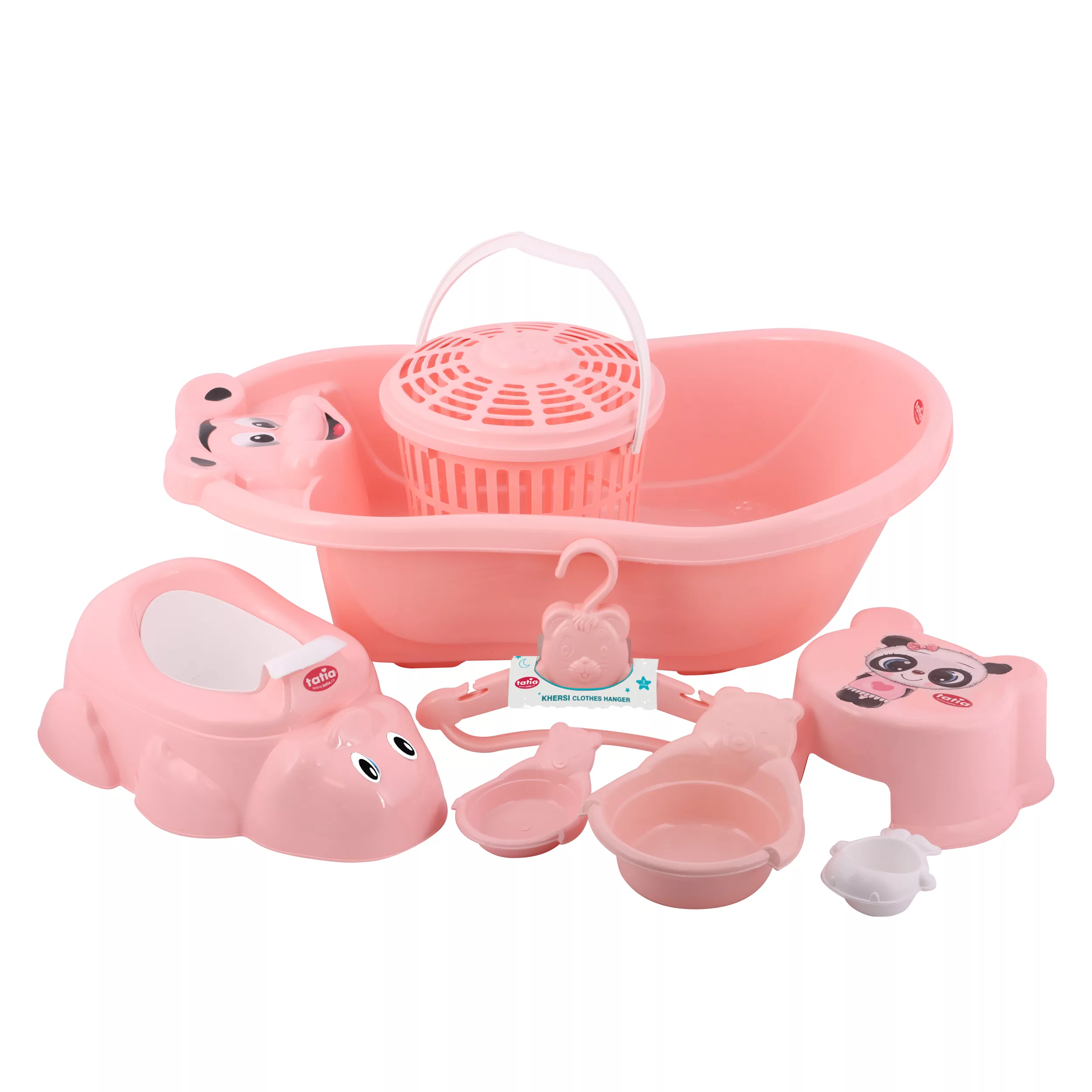 ست حمام تاتیا مدل میکی کد M3 مجموعه 8 عددی