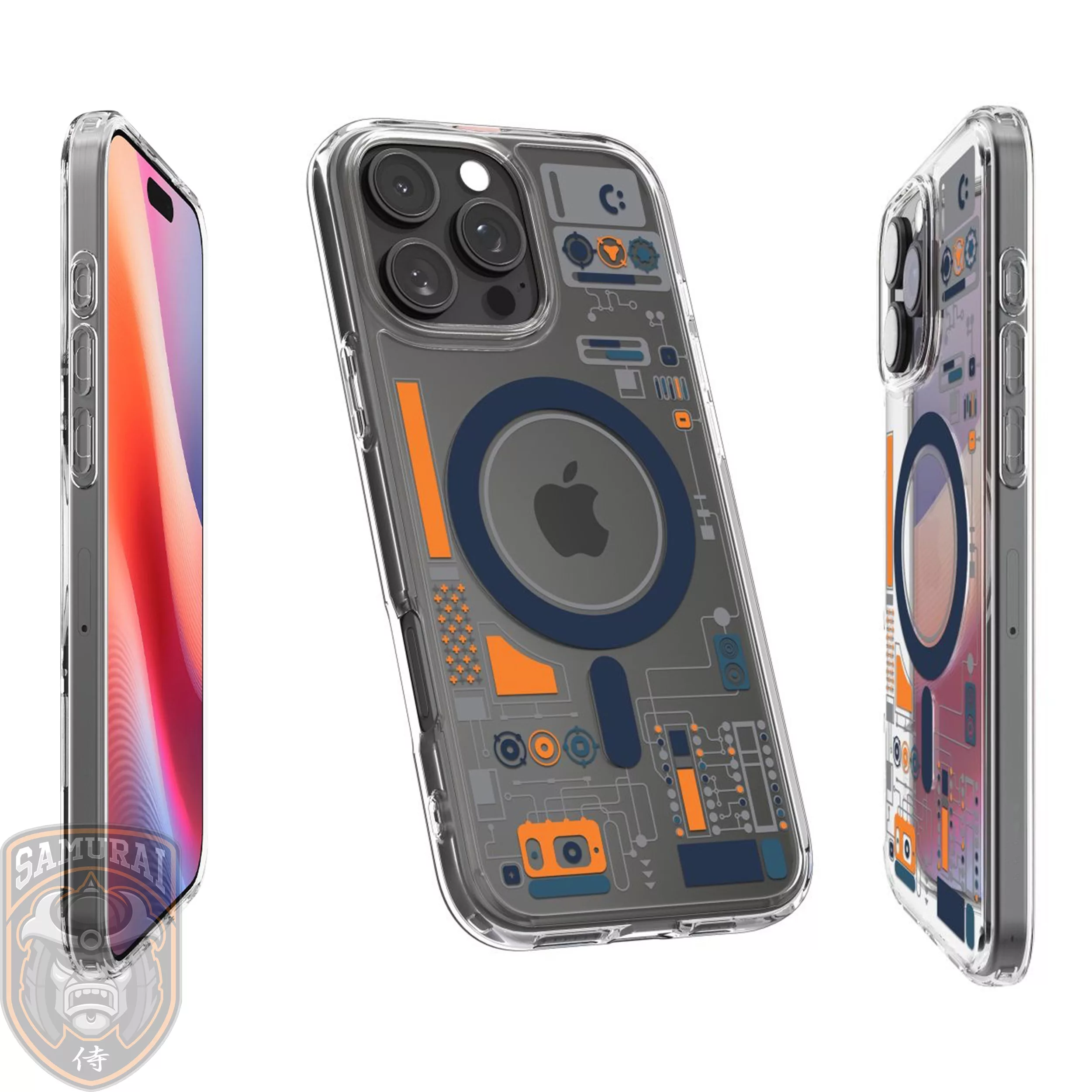 کاور سامورایی مدل SPG-Analogue مناسب برای گوشی موبایل اپل iPhone 16 Pro Max