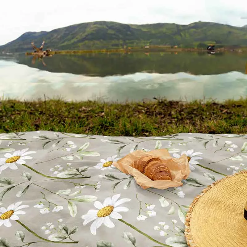 شال مبل مدل بابونه 2 کد F2SH1007 سایز 180x100 سانتی متر