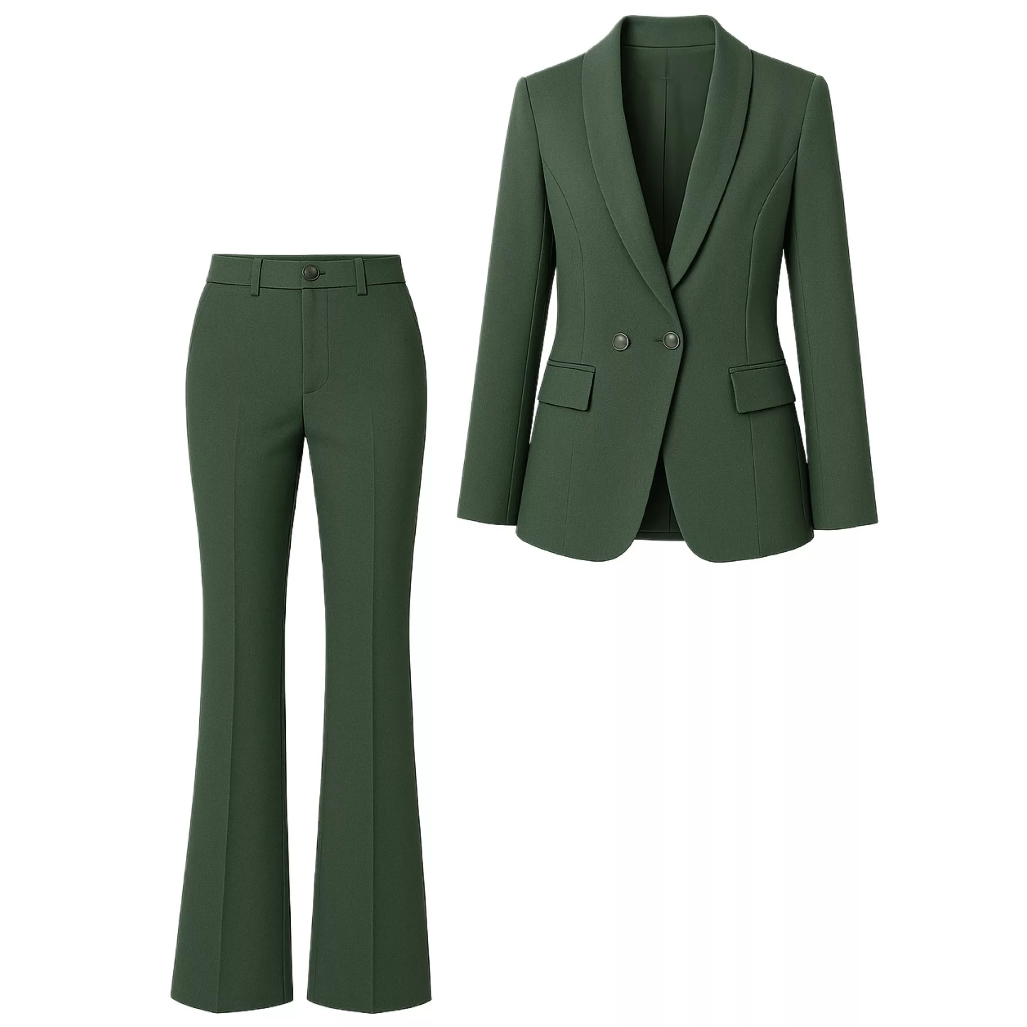 ست کت و شلوار رسمی زنانه مدل دکمه دار