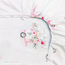 ملحفه آدنو مدل هلنا کد IR169 یک نفره سایز 80x180 سانتی متر