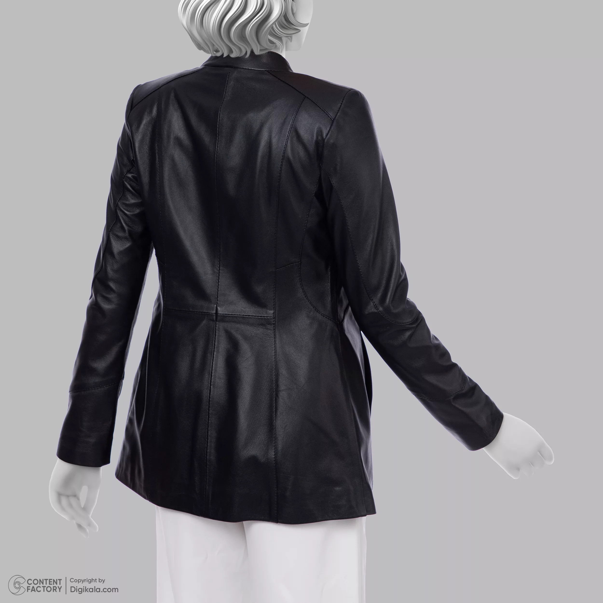 کت چرم زنانه چرم مشهد مدل B0461