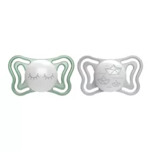 پستانک ارتودنسی چیکو مدل لایت مناسب 16 تا 36 ماه بسته دو عددی