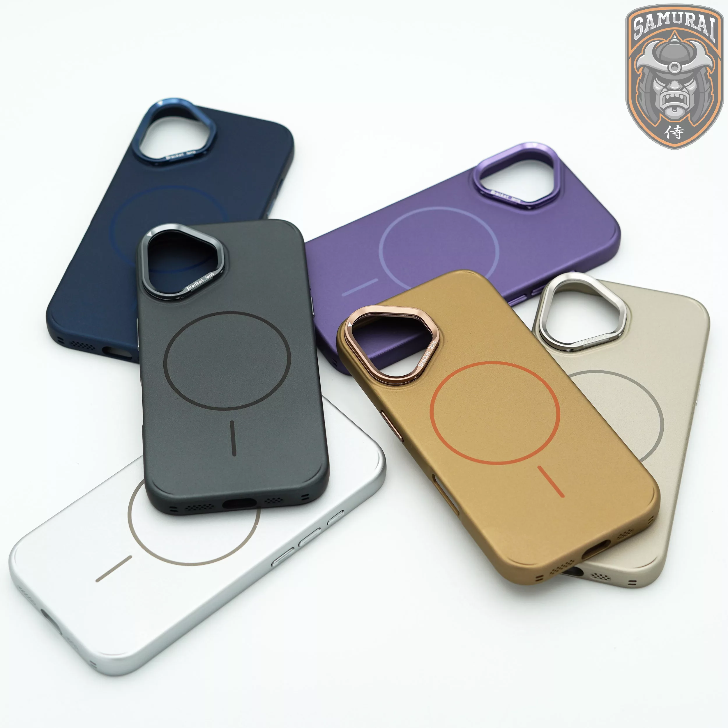 کاور سامورایی مدل Bracket Lens مناسب برای گوشی موبایل اپل iPhone 16