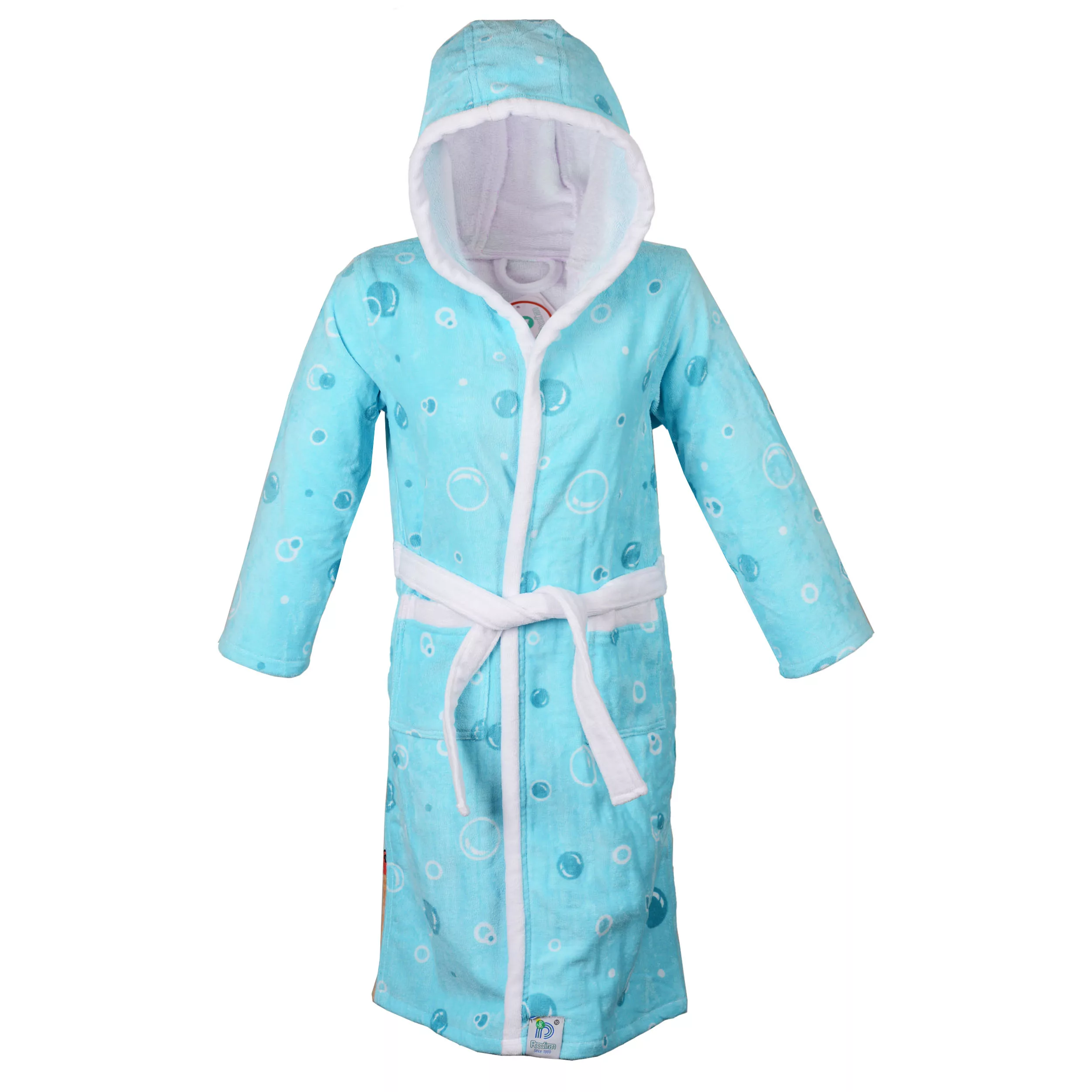 حوله پالتویی کودک پودایران طرح باب اسفنجی سایز 80x100 سانتی‌متر