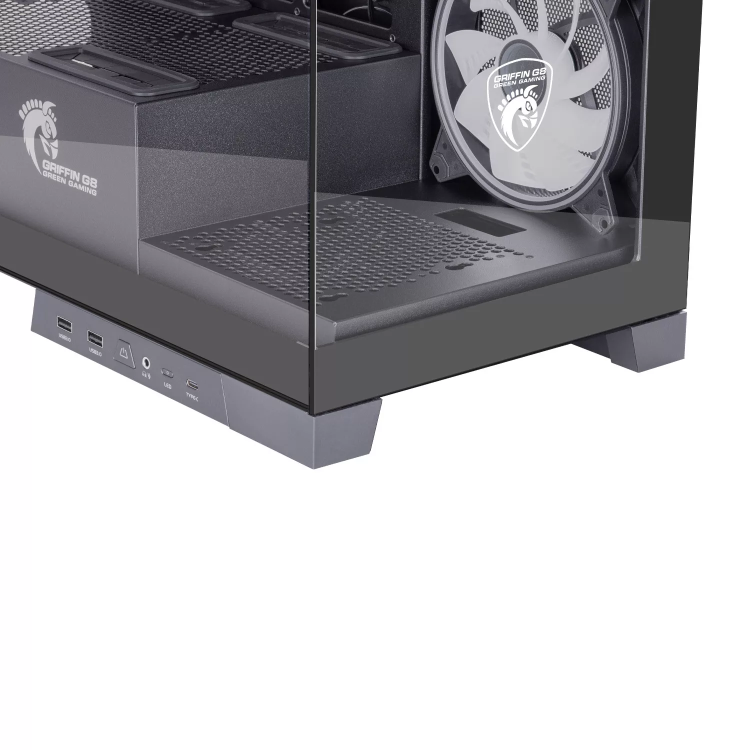کیس کامپیوتر گیمینگ گرین مدل GRIFFIN G8