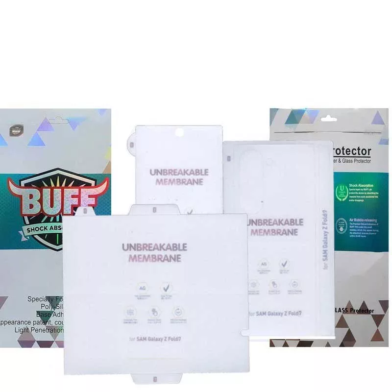 محافظ صفحه نمایش مات بوف مدل Hydrogel-Matte مناسب برای گوشی موبایل سامسونگ Galaxy Z Fold 7 به همراه محافظ پشت گوشی