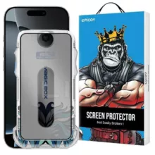 محافظ صفحه نمایش حریم شخصی اپیکوی مدل Lion Privacy Easy Install مناسب برای گوشی موبایل اپل iPhone 16 Pro Max به همراه کیت نصب