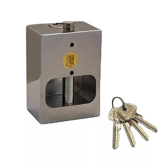 قفل کهن مدل گاردار کلید دوشیار پله کد 95