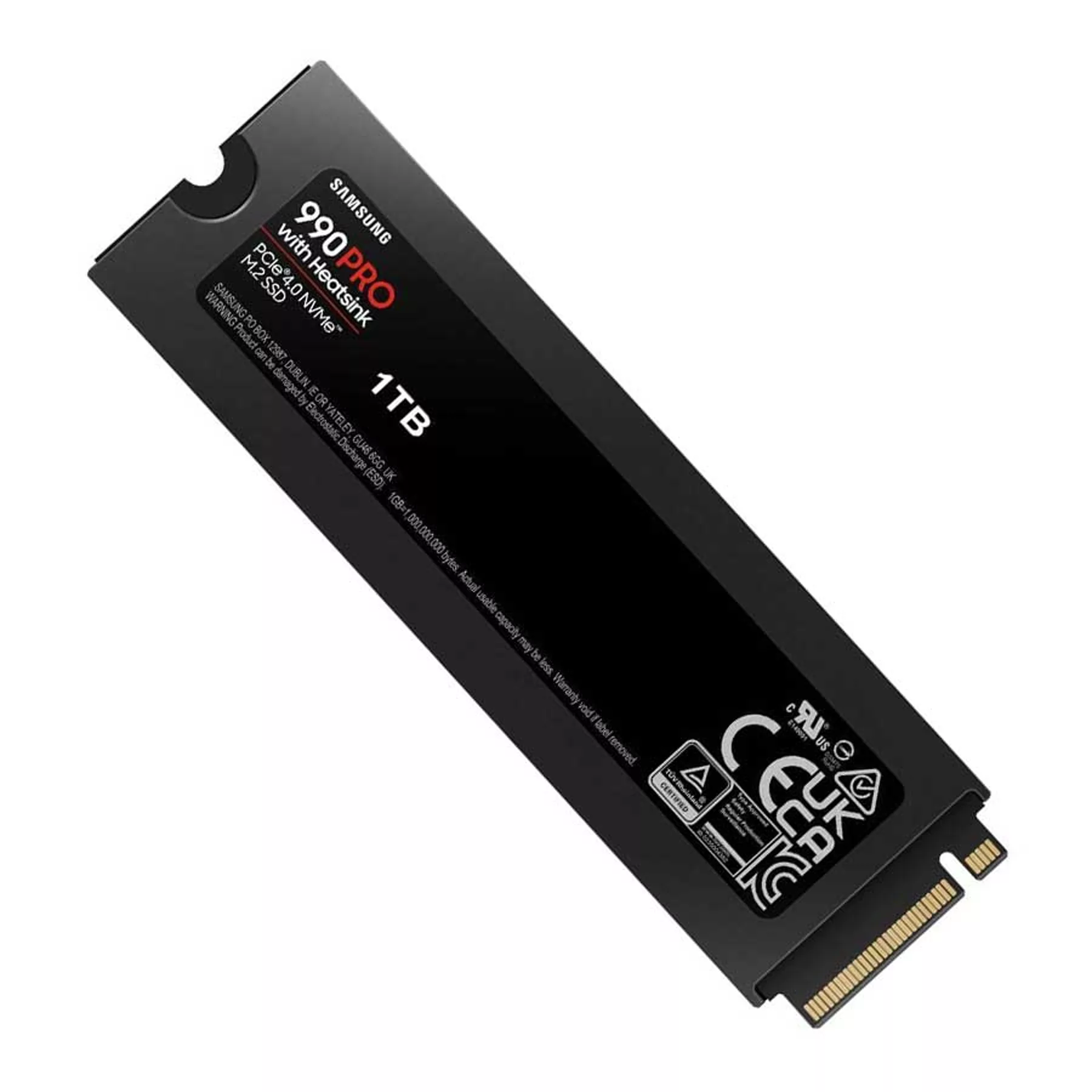 اس اس دی اینترنال سامسونگ مدل 990PRO with Heatsink ظرفیت یک ترابایت