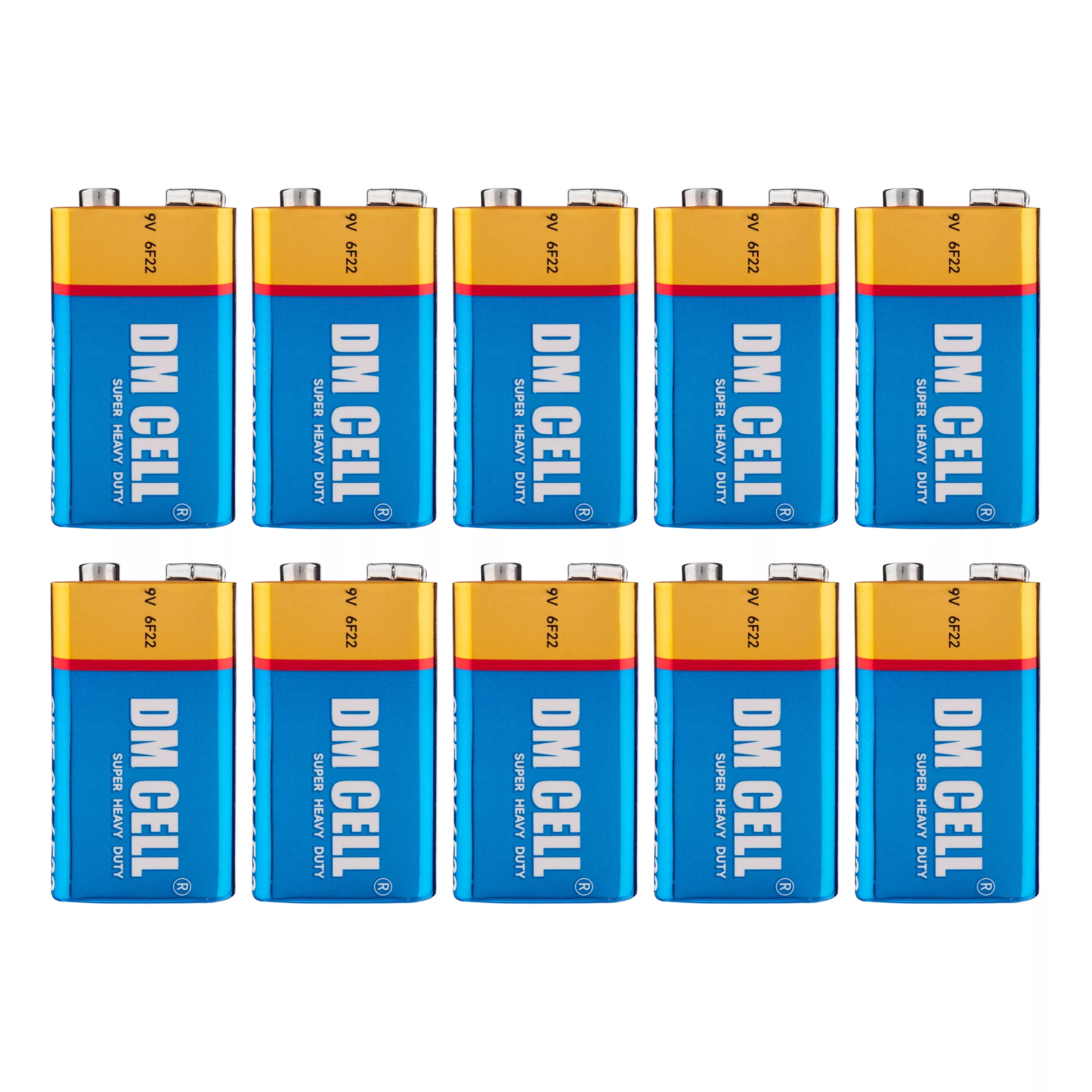 باتری کتابی دی ام سل مدل Super Heavy Duty بسته 10 عدد