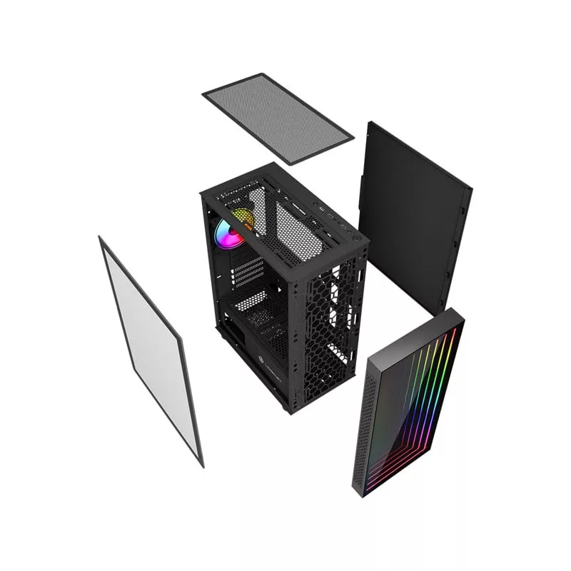 کیس کامپیوتر لاجی کی مدل LK-C481B