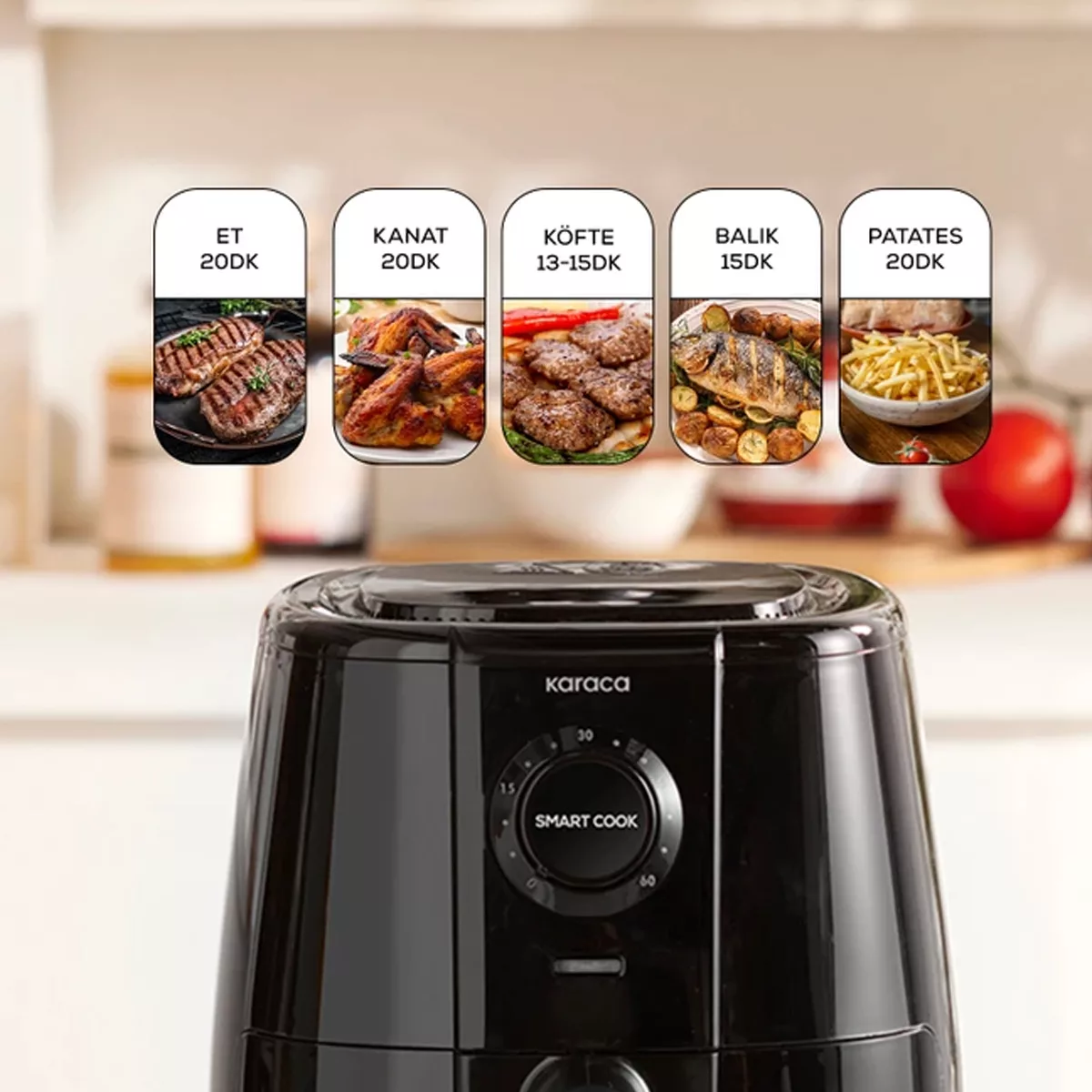 سرخ کن بدون روغن کاراجا مدل smart