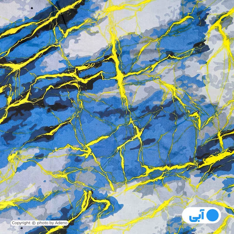 ملحفه آدنو مدل volcano کد CH84 دونفره سایز 220x240 سانتی متر