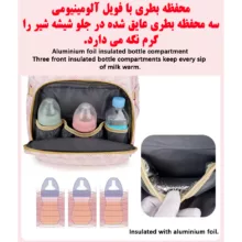 کوله پشتی لوازم کودک مدل 8040