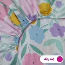 ملحفه پانیذ پود مدل اسپرینگ کد P102-1 یک نفره سایز 90x200 سانتی متر