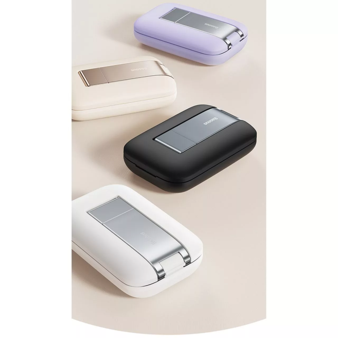 پایه نگهدارنده گوشی موبایل بیسوس مدل Seashell Series