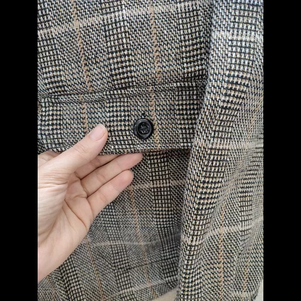 کت زنانه مدل چهارخانه کد 212